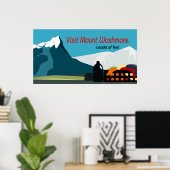 トラベルランドリーポスター、中 ポスター (ホームオフィス)