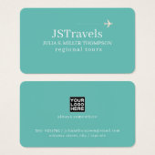 トラベルリージョナルツアーライト – ティール(緑がかった色) (正面&裏面)