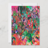 トラベルワールド抽象芸術シティ建物スカイライン シーズンカード (正面)