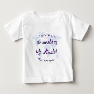 トラベルワールド ベビーTシャツ