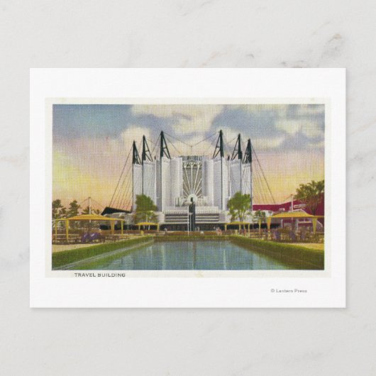 トラベル建物の外部ビュー ポストカード (正面)