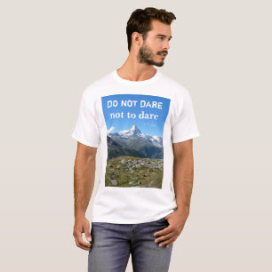 トラベル引用文マターホルンTシャツ Tシャツ
