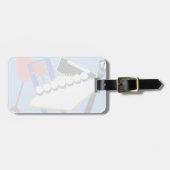 トラベル生まれベガスビベスおもしろいデザイン ラゲッジタグ (正面横)