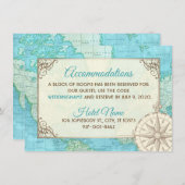 トラベル ウェディング アコモデーション カード (正面/裏面)