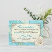 トラベル ウェディング アコモデーション カード (スタンド正面)