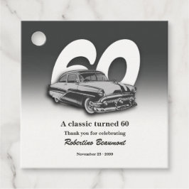 トラベル クラシック グリーン カー 60歳の誕生日 フェイバータグ