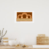 トラベル – スペイン – コルドバ ポスター (キッチン)