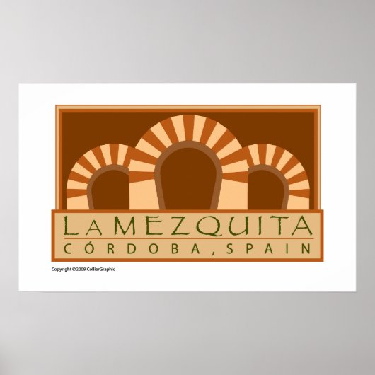 トラベル – スペイン – コルドバ ポスター (正面)