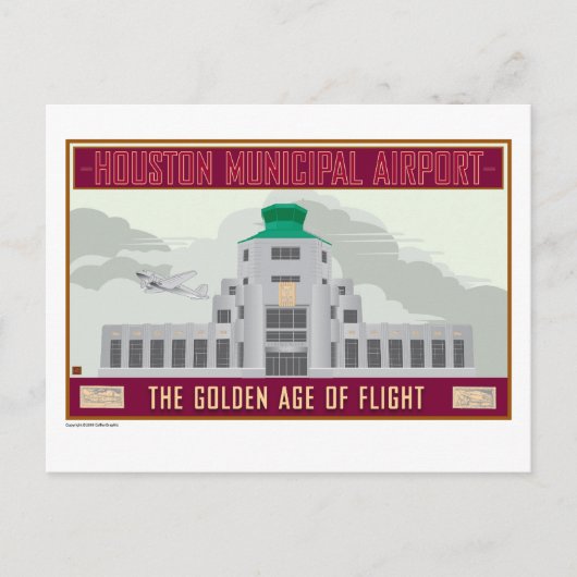 トラベル-ヒューストンホビーエアポート- ポストカード (正面)