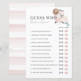 トラベル ピンク スーツケース ブライダル シャワー ゲス フー