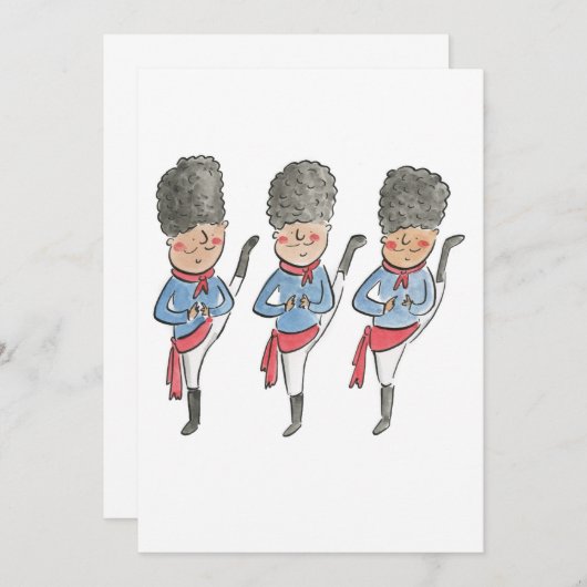 トラペーク 招待状 (正面/裏面)