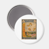 トラペーズのアーティストBarnum & Bailey 1896 マグネット (正面/裏面)