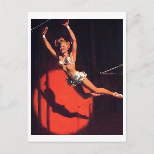 トラペーズのピン留め ポストカード (正面)