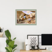 トラペーズヴィンテージ劇場ポスター ポスター (ホームオフィス)