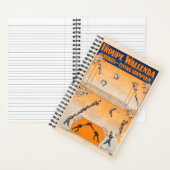 トラペーズ、アクロバット及びト飛んでいるロポリン ノートブック (内側)