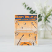 トラペーズ、アクロバット及びト飛んでいるロポリン ポストカード (スタンド正面)