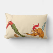 トラペーズ・アーティスト枕 ランバークッション (正面)