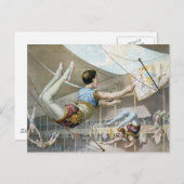 トラペーズ・アーティスト ポストカード (正面/裏面)