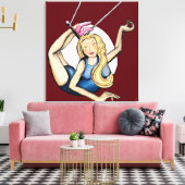 トラペーズ キャンバスプリント (インサイチュ (リビング))