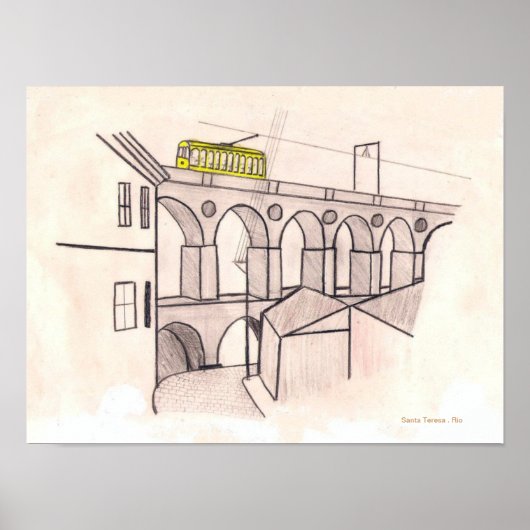 トラムからサンタテレサ ポスター (正面)
