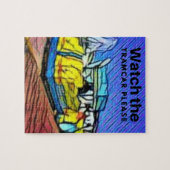 トラムの車を見て下さいWildwoodボードウォーク ジグソーパズル (横)