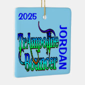 トラムカスタムポリンバウンサー セラミックオーナメント (右)