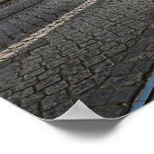 トラムカラフル伝統的アルファマリスボンポルトガル ポスター (角)