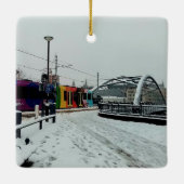 トラムストライプのス セラミックオーナメント (裏面)