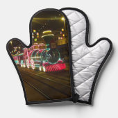 トラムトレイン – Blackpool Illuminationsはがき 鍋つかみ (正面/裏面)