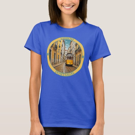 トラム28リスボンポルトガル Tシャツ (正面)