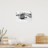 トラム ポスター (キッチン)