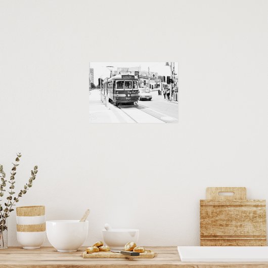 トラム ポスター (キッチン)