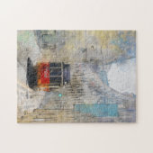 トラム – リスボン，ポルトガルパズル ジグソーパズル (横)