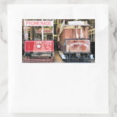 トラム 長方形シール (バッグ)