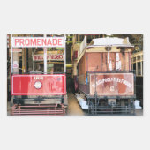 トラム 長方形シール (正面)