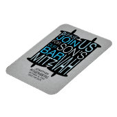 トラモダングレイバー（ユダヤ教の）バル・ミツバー保存日 マグネット (左側)