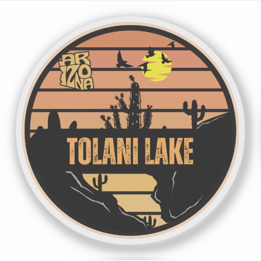 トララニ湖, アリゾナ州 シール (正面)