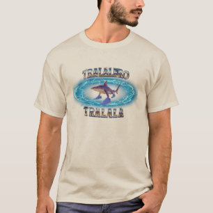 トラレロトララおもしろいシャークミームTシャツブーテル Tシャツ
