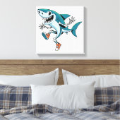 トラレロトララスケルブハロウィーンデザイン キャンバスプリント (インサイチュ (寝室))