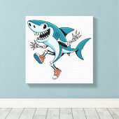 トラレロトララスケルブハロウィーンデザイン キャンバスプリント (インサイチュ (ウッドフロア))