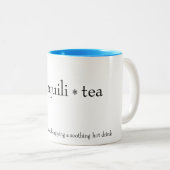 「トランキリティーマグ」 ツートーンマグカップ (正面右)