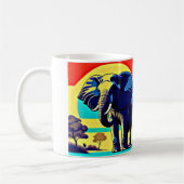 トランキンのまわりに コーヒーマグカップ (左)