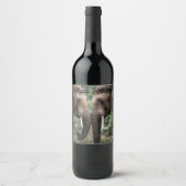 トランクからトランクへ：優しい象の抱擁» ワインラベル (正面)