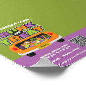 トランクまたはトリートハロウィーンイベント ポスター (角)