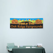 トランクまたは御馳走キャンデートウモロコシ 横断幕 (トレードショー)