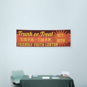 トランクまたは御馳走スターバスト 横断幕 (トレードショー)