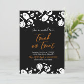 トランクアトリートハロウィーン幽霊散水 招待状 (スタンド正面)