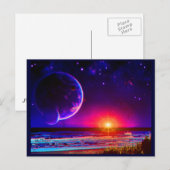 トランクイリティビーチポストカード ポストカード (正面/裏面)