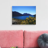 トランクイリティブルースサウスアイランド,ニュージーランドキャンバス キャンバスプリント (インサイチュ (リビング))