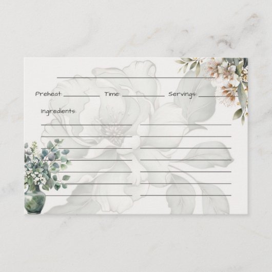 トランクイリティ基本レシピカード エンクロージャーカード (正面)